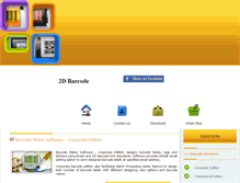 Tablet Screenshot of 2dbarcode.biz